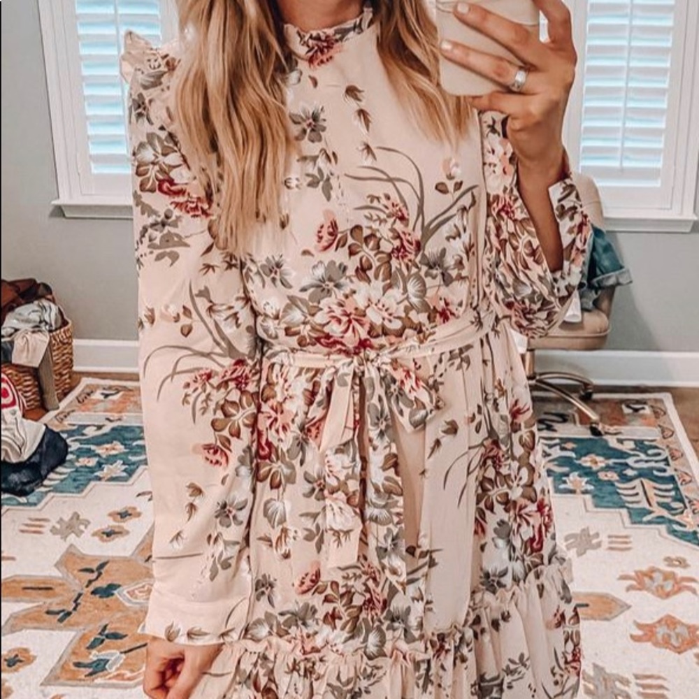Floral dress!